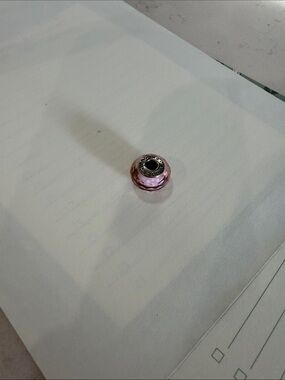 Pink pandora charm